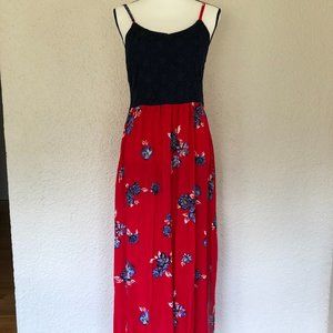 Navy & Red, NWT Maxi Dress